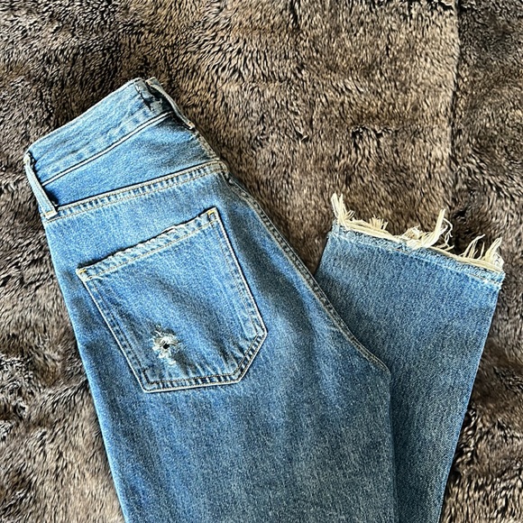 AGOLDE Riley High Rise Straight Crop - Picture 6 of 7